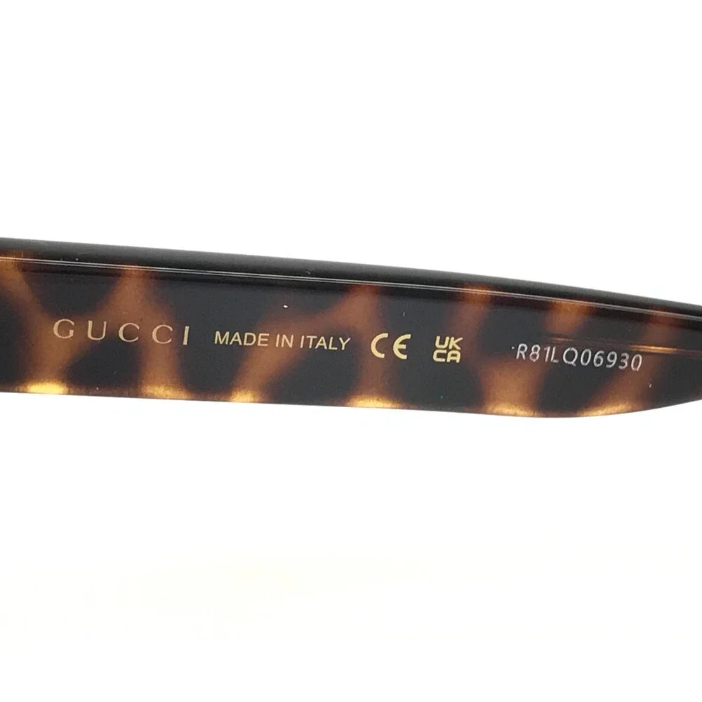 Gucci Sunglasses GG1714S 002 Tortoise Butterfly Frames with Pink Gradient Lenses